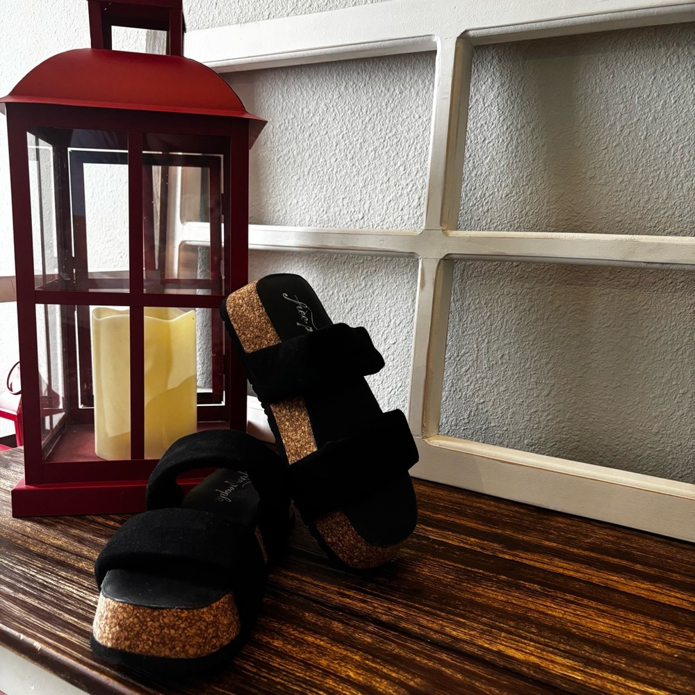 Free People Fairmount Flared Sandals⭐️